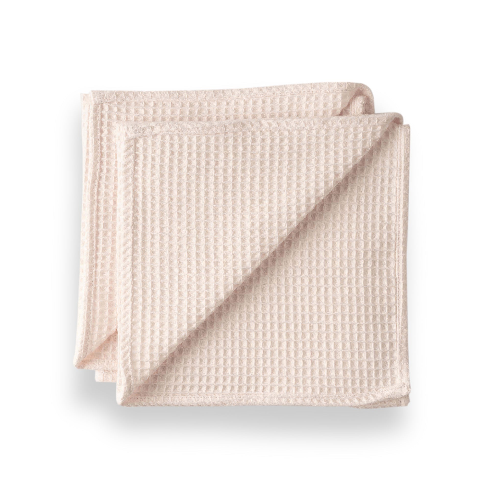 Pack of 2 Waffle Napkins Pink Sauce 45x45 cm