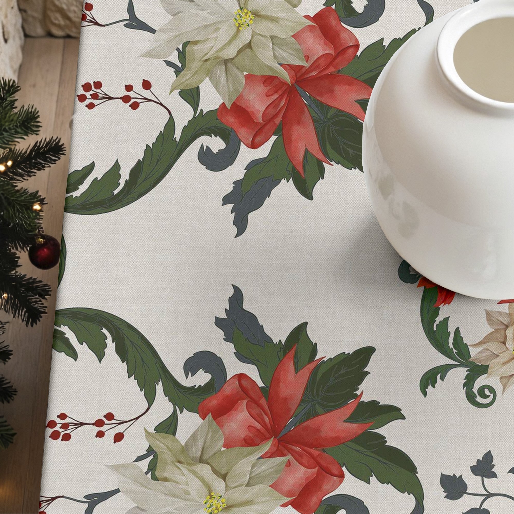 Nappe antitache Christmas Symetric