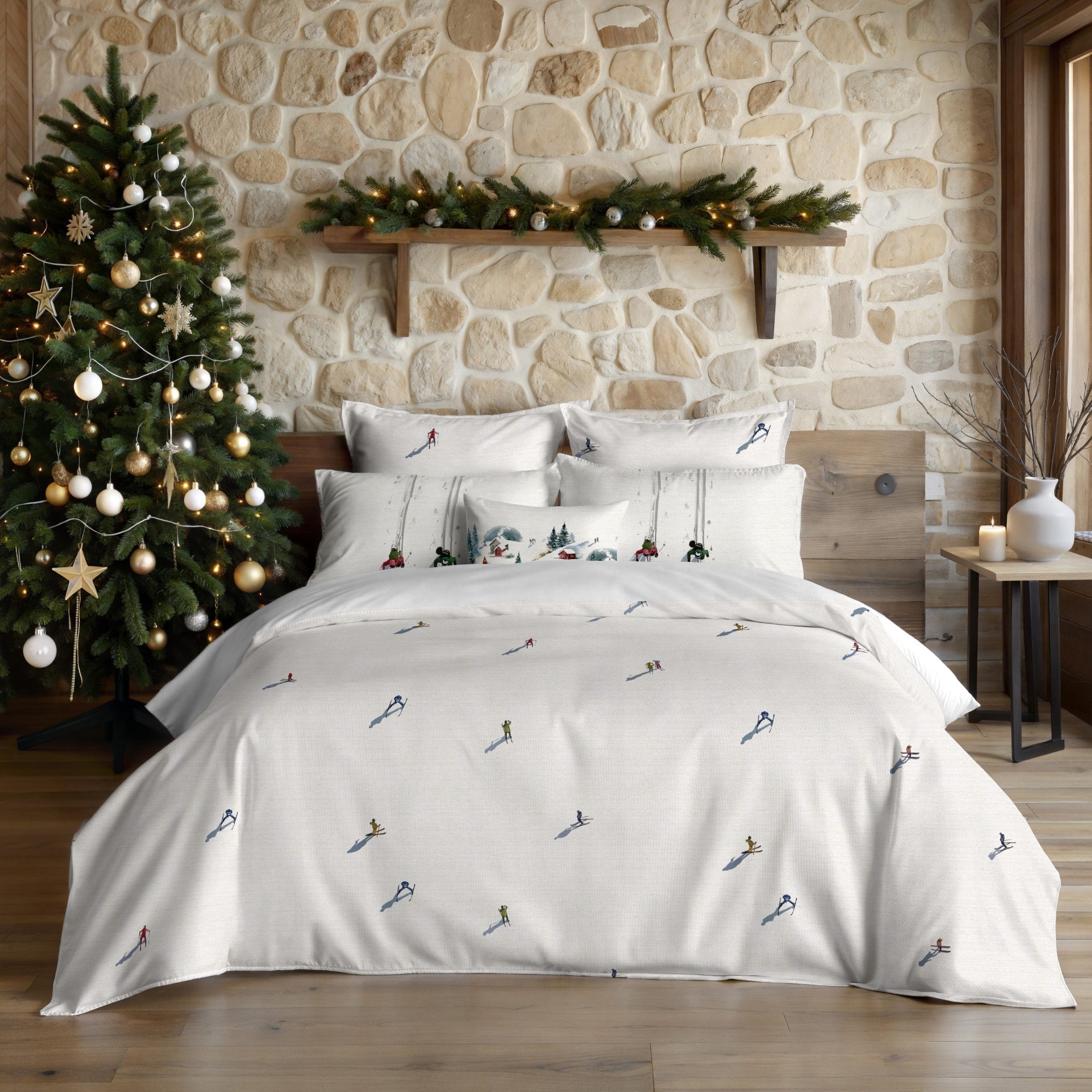 Funda nórdica con clicks Skier