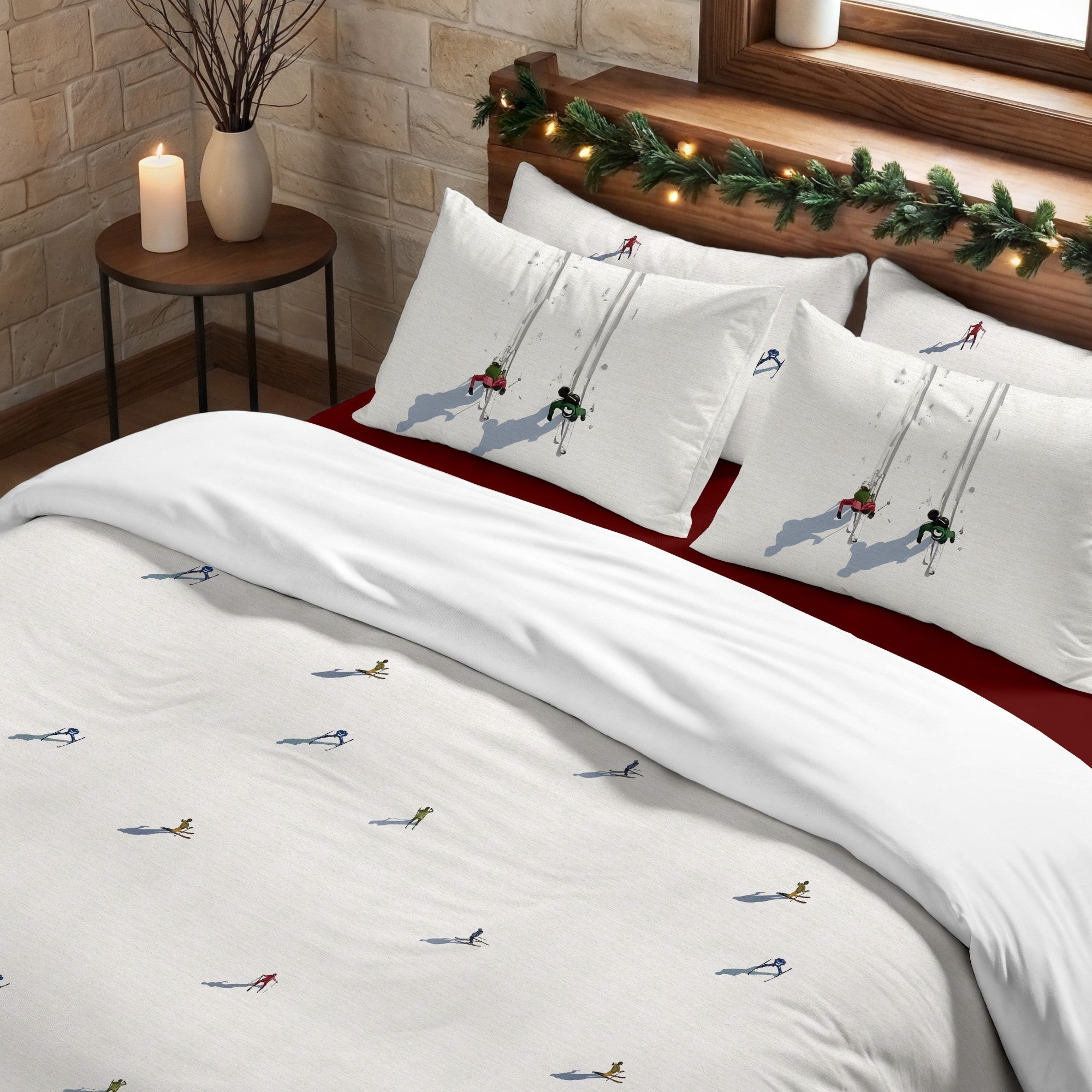 Funda nórdica con clicks Skier