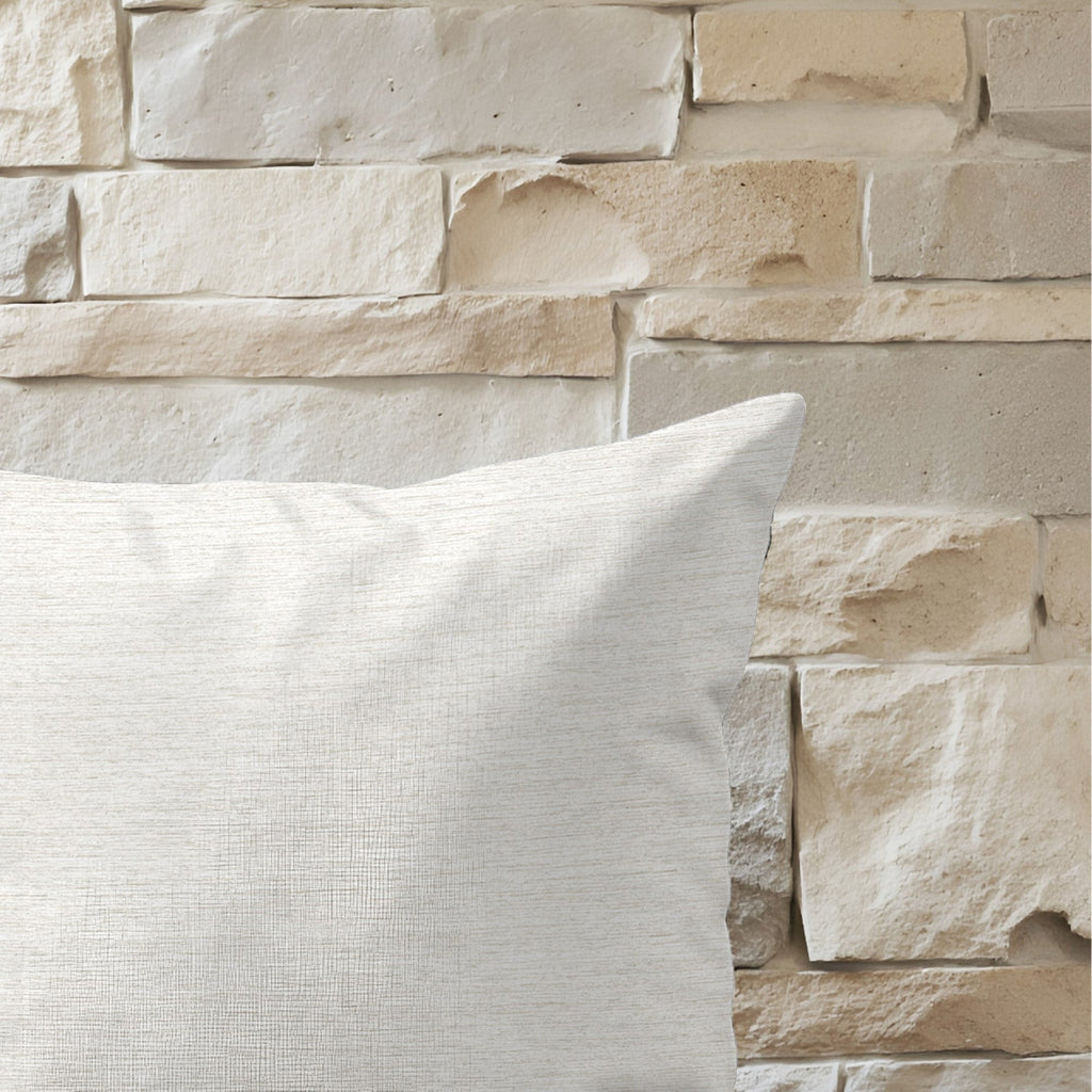 Funda de cojín 100% algodón Textura Lino 30x50 cm