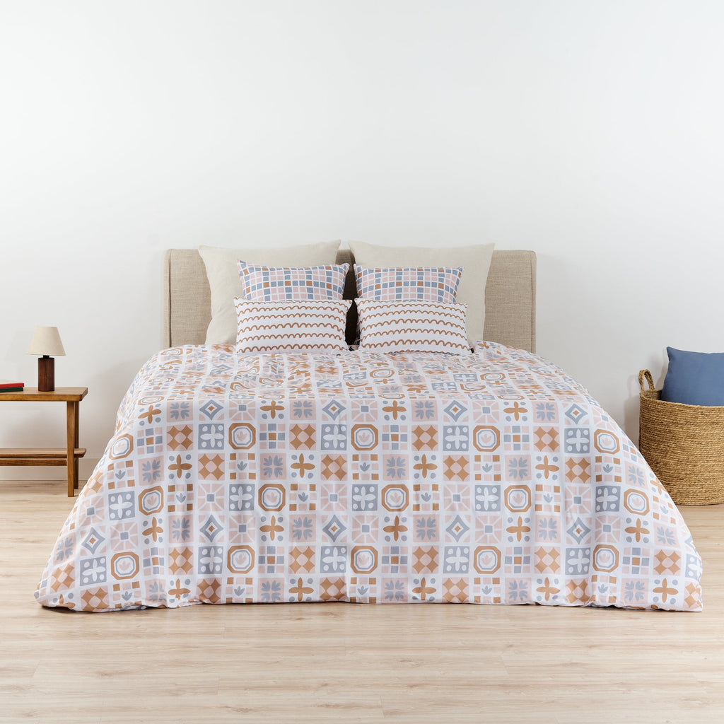Duvet cover with bottle neck 100% cotton Tilburg