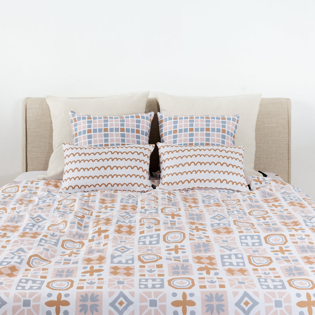 Duvet cover with bottle neck 100% cotton Tilburg
