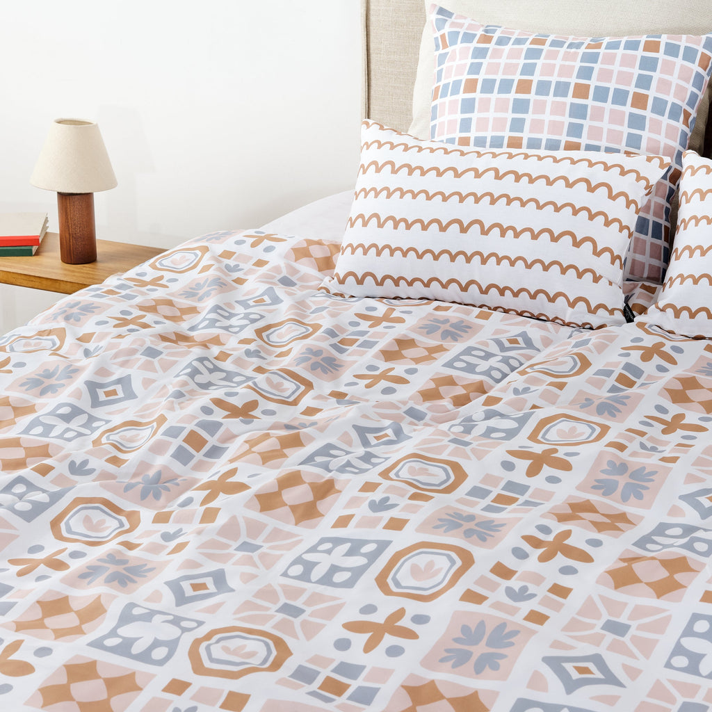 Duvet cover with bottle neck 100% cotton Tilburg