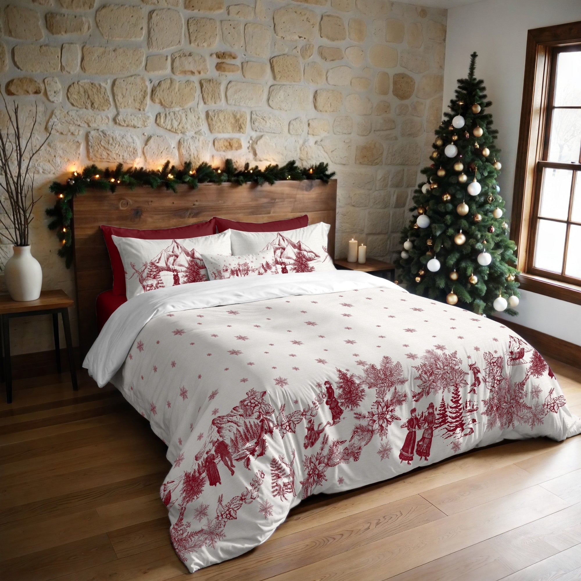 Funda nórdica con clicks Toile