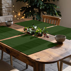 Mantel individual antimanchas pack 2 unidades Verde Liso