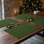 Mantel individual antimanchas pack 2 unidades Verde Liso