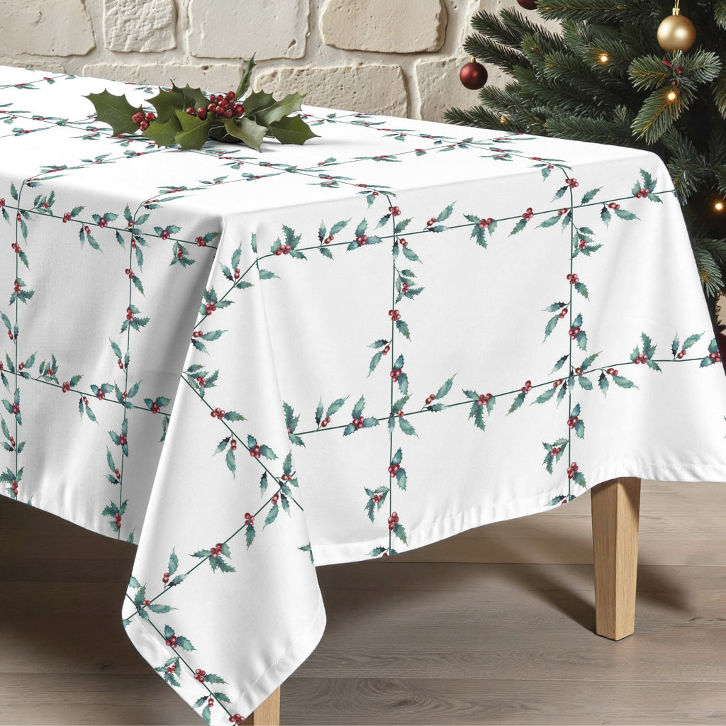 Nappe antitache XL Blanc Noël 1