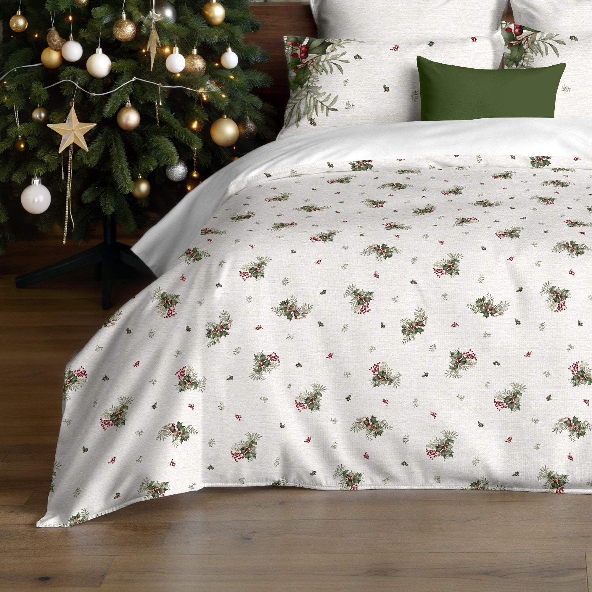 Funda nórdica con clicks Winter Holly