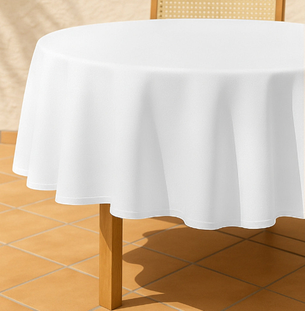 Levante 103 stain-resistant round tablecloth