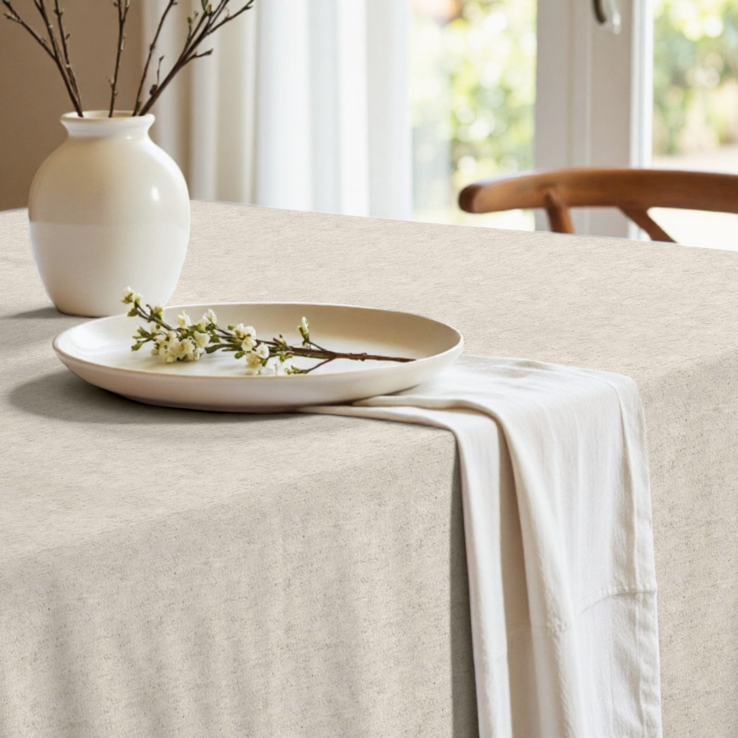 Mantel antimanchas Liso Lino 101