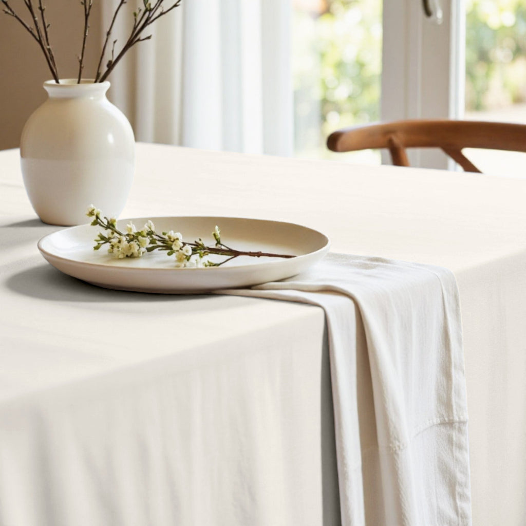 Nappe antitache unie écru 102