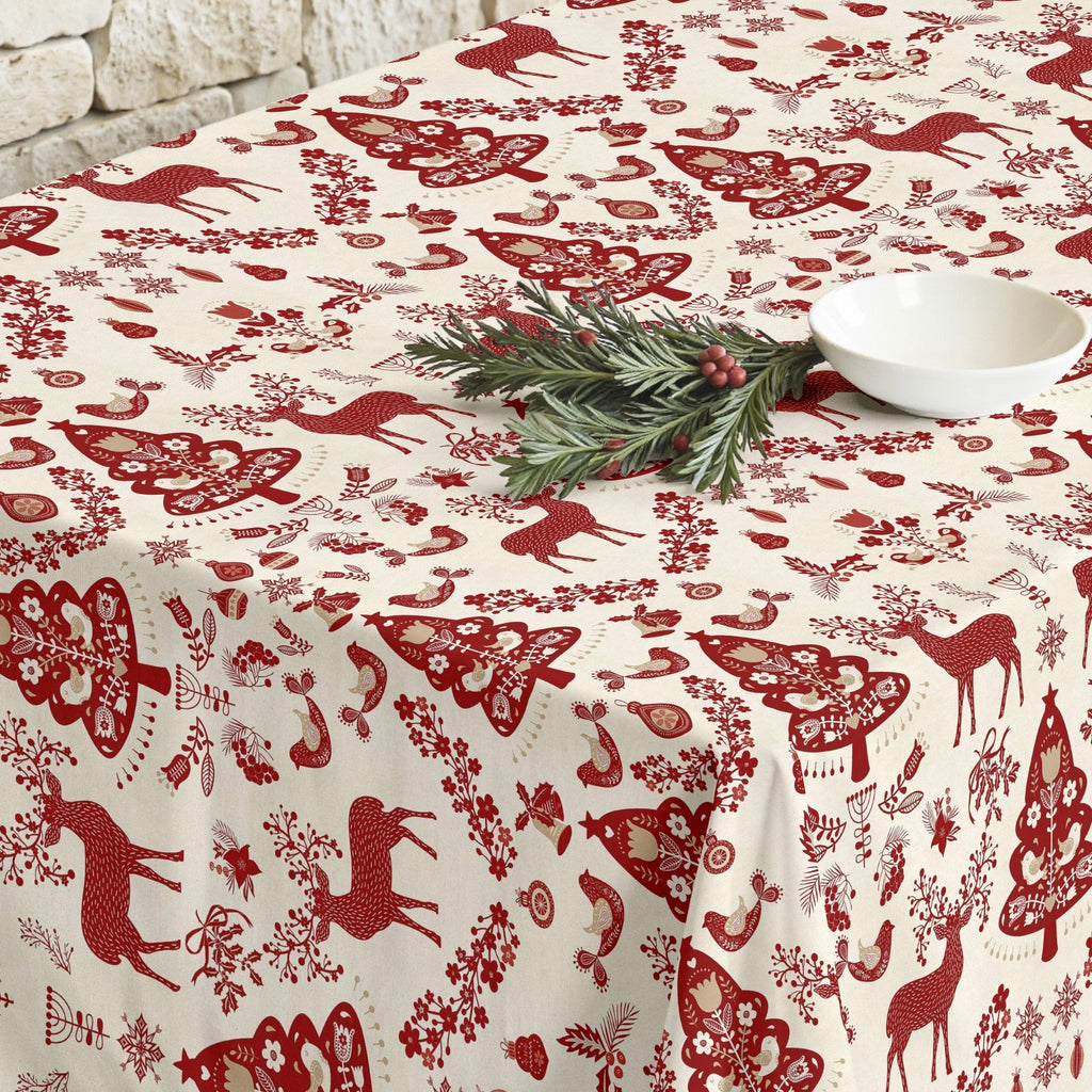 Mantel antimanchas Merry Christmas 42