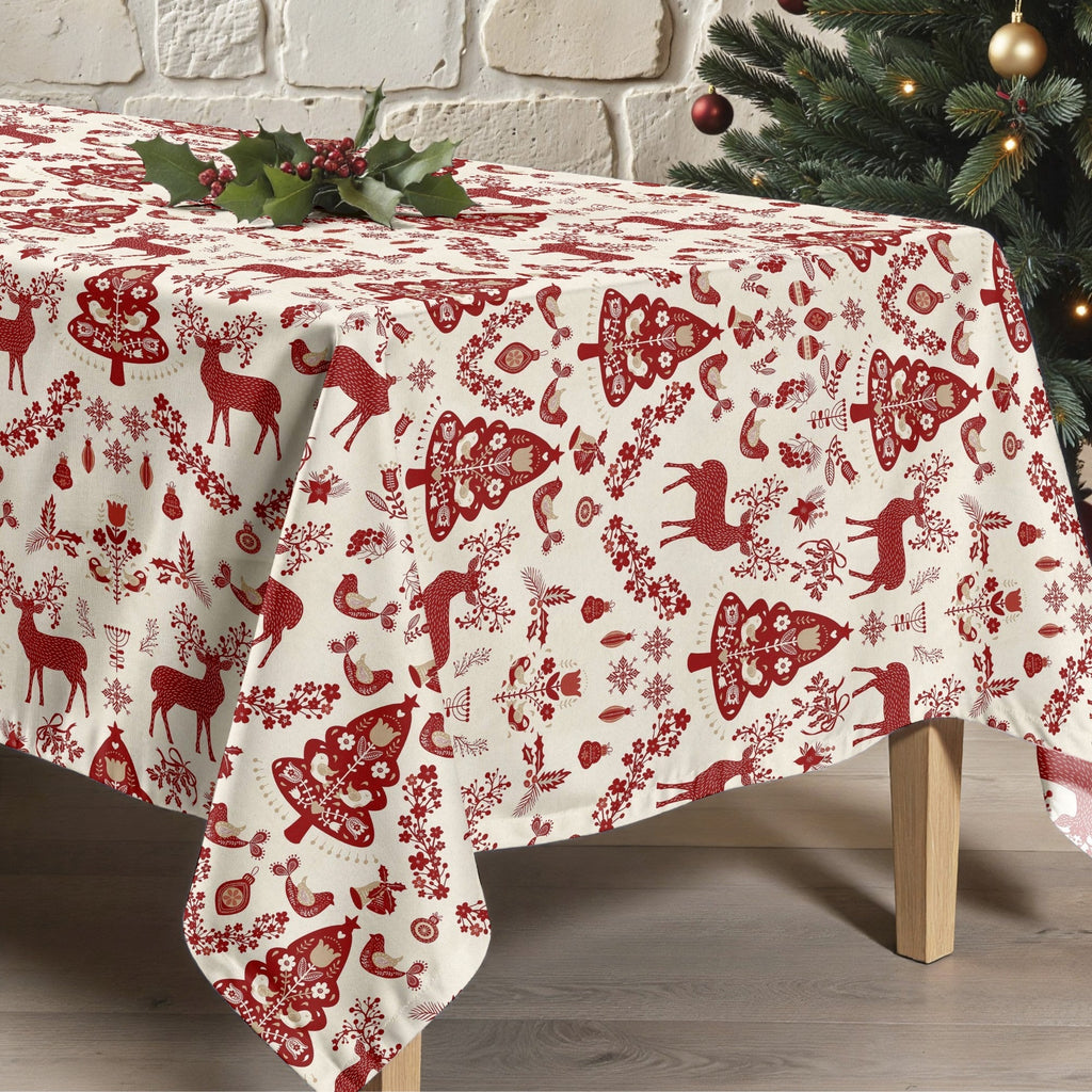 Mantel antimanchas Merry Christmas 42