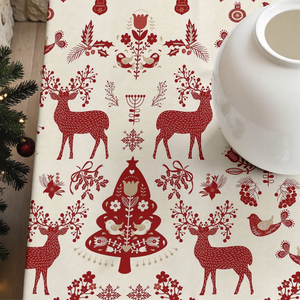 Mantel antimanchas Merry Christmas 42