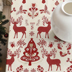 Mantel antimanchas Merry Christmas 42