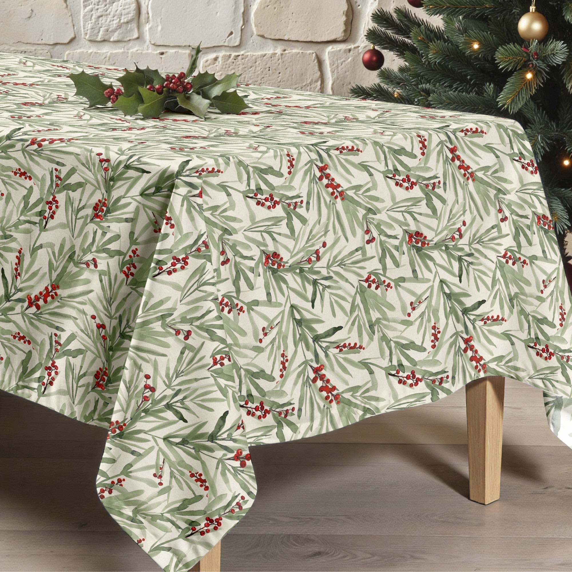 Mantel antimanchas Merry Christmas 46