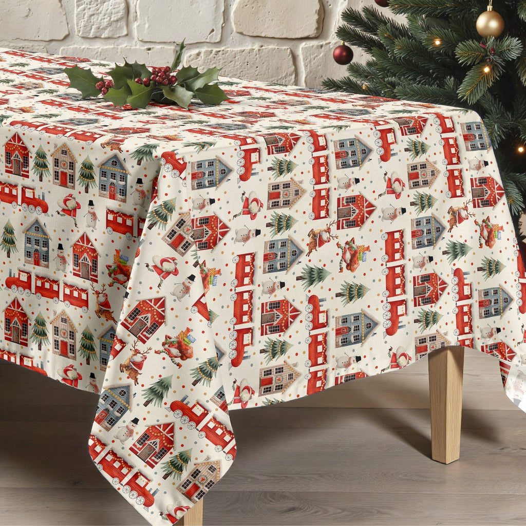 Mantel antimanchas Merry Christmas 66